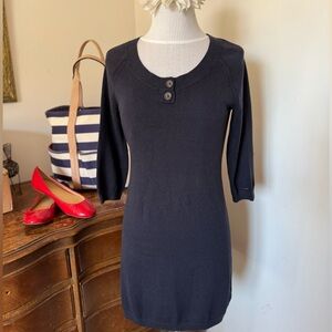 Tommy Hilfiger Navy Blue Sweater Dress